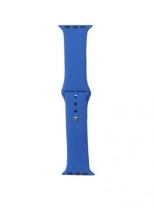 Аксессуар Ремешок Red Line для APPLE Watch 38-40mm Silicone Blue УТ000036302