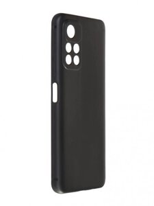 Чехол BoraSCO для Poco M4 Pro 5G Silicone Matte Black 70106
