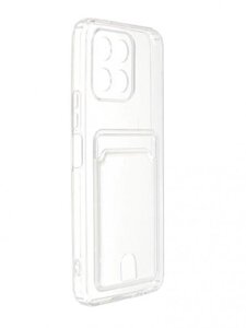 Чехол Neypo для Honor X6 / X8 5G / 70 Lite 5G Pocket Silicone с карманом Transparent ACS60002