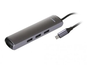 Хаб USB baseus grey CAHUB-J0g