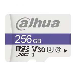 Карта памяти 256Gb - Dahua C10/U3/V30 FAT32 Memory Card DHI-TF-C100/256GB (Оригинальная!