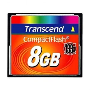 Карта памяти 8Gb - Transcend 133x Ultra Speed - Compact Flash TS8GCF133 (Оригинальная!