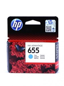 Картридж HP 655 Ink Advantage CZ110AE Cyan для 3525/5525/4525