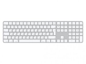 Клавиатура APPLE Magic Keyboard with Touch ID and Numeric Keypad White Keys