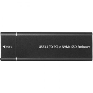Корпус palmexx M. 2 M-key nvme PCI-e SSD USB-C 3.1 PX/SSDB-NVME-BLK