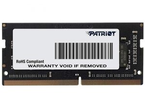 Модуль памяти patriot memory signature DDR4 SO-DIMM 2666mhz PC-21300 CL19 - 16gb PSD416G26662S