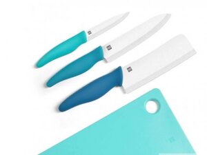 Набор ножей c разделочной доской HuoHou Ceramic Knife Chopping Block Kit HU0020