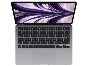 Ноутбук APPLE MacBook Air 13 (2022) (Русская / Английская раскладка клавиатуры) Space Grey (Apple M2/8192Mb/256Gb