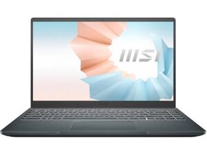 Ноутбук MSI modern 14 B11MOU-1238RU 9S7-14D334-1238 (intel core i5 1155G7 2.5ghz/16384mb/512gb SSD/intel iris xe