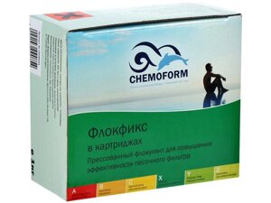 Прессованный флокулянт Chemoform Флокфикс в картриджах 8x125g 1kg 0908001