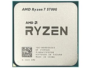 Процессор AMD ryzen 7 5700G (4600mhz/AM4/L2+L3 20480kb) 100-000000263 OEM