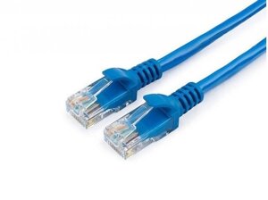 Сетевой кабель Гарнизон CCA Light UTP cat. 5e 2m Blue PC-UTP-5e-2-B