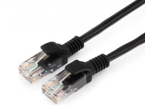 Сетевой кабель Гарнизон CCA Light UTP cat. 5e 5m Black PC-UTP-5e-5-BK