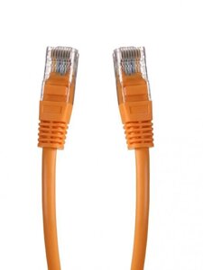 Сетевой кабель Gembird Cablexpert UTP cat. 5e 1.5m Orange PP12-1.5M/O