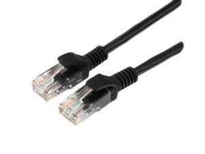 Сетевой кабель Gembird Cablexpert UTP cat. 5e 10m Black PP12-10M/BK
