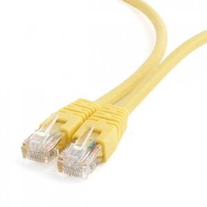 Сетевой кабель Gembird Cablexpert UTP cat. 6 0.5m Yellow PP6U-0.5M/Y