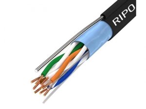 Сетевой кабель Ripo FTP 4 cat. 5e 24AWG Cu Outdoor 25m 001-122025-25