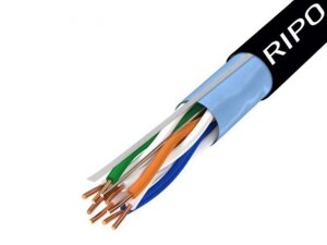 Сетевой кабель Ripo FTP 4 cat. 5e 24AWG Cu Outdoor 50m 001-122014/50