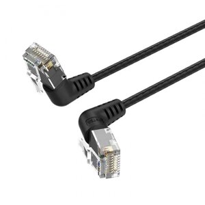Сетевой кабель Vention UTP cat. 6a RJ45 50cm Black IBOBD
