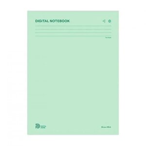 Тетрадь NeoLab Digital NoteBook 48 листов Oceanic Mint NC-P0208A