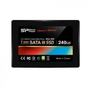 Твердотельный накопитель Silicon Power Slim S55 SATA III 240Gb SP240GBSS3S55S25