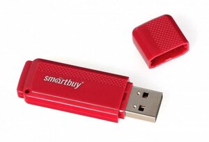 USB flash drive 16gb - smartbuy dock red SB16GBDK-R