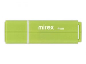 USB flash drive 4gb - mirex line green 13600-fmulgn04