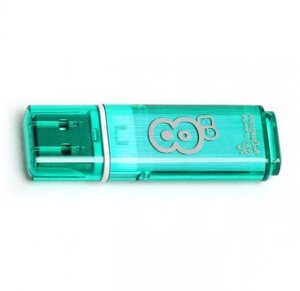 USB Flash Drive 8Gb - Smartbuy Glossy Green SB8GBGS-G