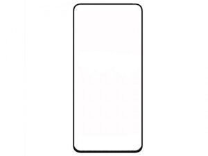 Закаленное стекло DF для APPLE iPhone 14 Pro Max Full Screen+Full Glue Black Frame iColor-34