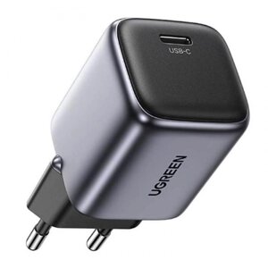 Зарядное устройство Ugreen CD318 Nexode Mini USB-C 20W PD Grey 90664