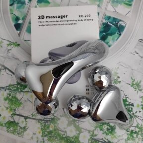 3D массажёр для лифтинга кожи лица, шеи и тела (3D massager) рифленый XC-200 (d шара 4 см) от компании bel-ok - магазин товаров для дома - фото 1