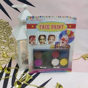 Аквагрим Face Paints (8 цветов  кисточка) от компании bel-ok - магазин товаров для дома - фото 1