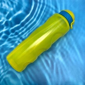 Анатомическая бутылка с клапаном и трубочкой Healih Fitness для воды и других напитков, 700 мл от компании ART-DECO МАРКЕТ - магазин товаров для дома - фото 1