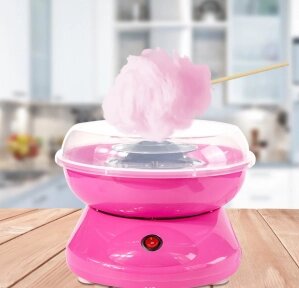 Аппарат для приготовления сладкой ваты Cotton Candy Maker (Коттон Кэнди Мэйкер для сахарной ваты) Розовая от компании bel-ok - магазин товаров для дома - фото 1