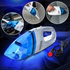 Автомобильный пылесос High-Power Vacuum Cleaner Portable от компании ART-DECO МАРКЕТ - магазин товаров для дома - фото 1