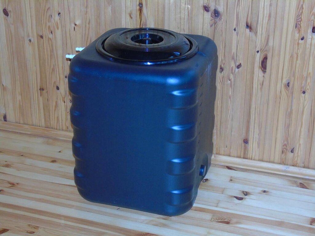 Бак для душа » Альтернатива»  150 л с металлическим шаровым краном  (уровень воды) от компании ART-DECO МАРКЕТ - магазин товаров для дома - фото 1