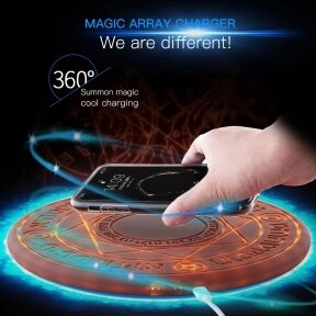 Беспроводная зарядка Magic Light Array Wireless Charger Array от компании bel-ok - магазин товаров для дома - фото 1