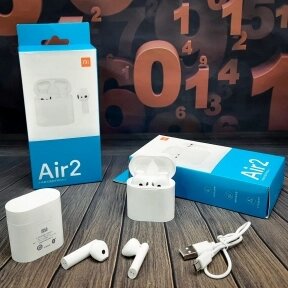 Беспроводные Bluetooth мини-наушники Mi Air 2 с зарядным кейсом от компании bel-ok - магазин товаров для дома - фото 1