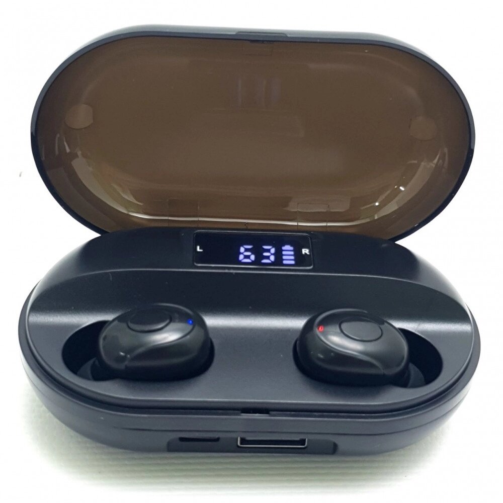 Беспроводные игровые наушники TWS T2 с зарядным кейсом Bluetooth 5.1 (функция Powerbank) от компании ART-DECO МАРКЕТ - магазин товаров для дома - фото 1