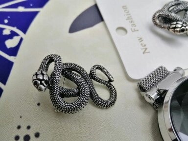 Брошь Змея Fashion Gewellery от компании ART-DECO МАРКЕТ - магазин товаров для дома - фото 1