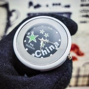 Часы наручные молодежные China (красный, черный, голубой) Черный от компании ART-DECO МАРКЕТ - магазин товаров для дома - фото 1