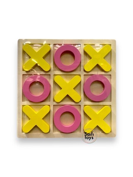 Детская деревянная игра "Крестики и Нолики" от компании ART-DECO МАРКЕТ - магазин товаров для дома - фото 1