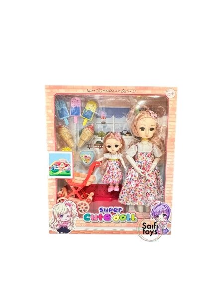 Детская кукла пупс с аксессуарами / интерактивный детский игровой набор кукол от компании ART-DECO МАРКЕТ - магазин товаров для дома - фото 1