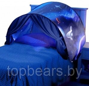 Детская палатка для сна Dream Tents (Палатка мечты) Фиолетовая галактика от компании ART-DECO МАРКЕТ - магазин товаров для дома - фото 1