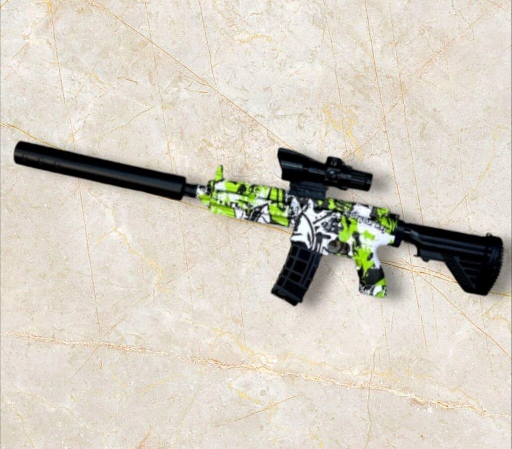Детская снайперская винтовка автомат MH027A, детское игрушечное оружие, пневматический пистолет для игры детей от компании ART-DECO МАРКЕТ - магазин товаров для дома - фото 1