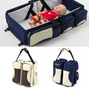 Детская сумка   кровать Baby Travel Bed and Bag от 0 до 12 мес. (Складная дорожная люлька  переноска) от компании bel-ok - магазин товаров для дома - фото 1