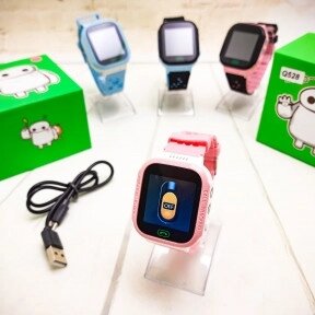 Детские GPS часы (умные часы) Smart Baby Watch Q528 Розовые от компании ART-DECO МАРКЕТ - магазин товаров для дома - фото 1