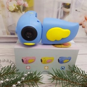 Детский фотоаппарат - видеокамера Kids Camera DV-A100 Синий от компании bel-ok - магазин товаров для дома - фото 1