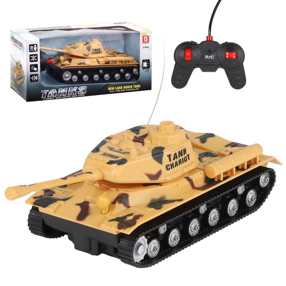 Детский игрушечный танк на радиоуправлении, AKX527-3 игрушка радиоуправляемая на пульте управления военная тех от компании ART-DECO МАРКЕТ - магазин товаров для дома - фото 1