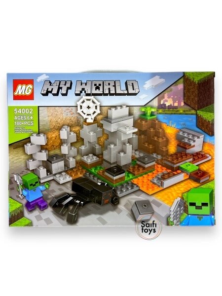 Детский конструктор Minecraft, Майнкрафт "My world" 180 деталей. от компании ART-DECO МАРКЕТ - магазин товаров для дома - фото 1